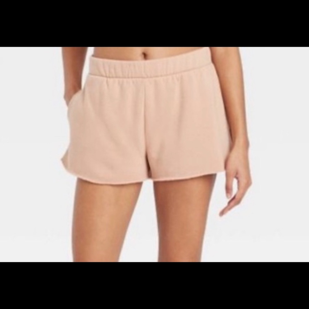 Colsie Blush Fleece Lounge Short Sz ~> Medium